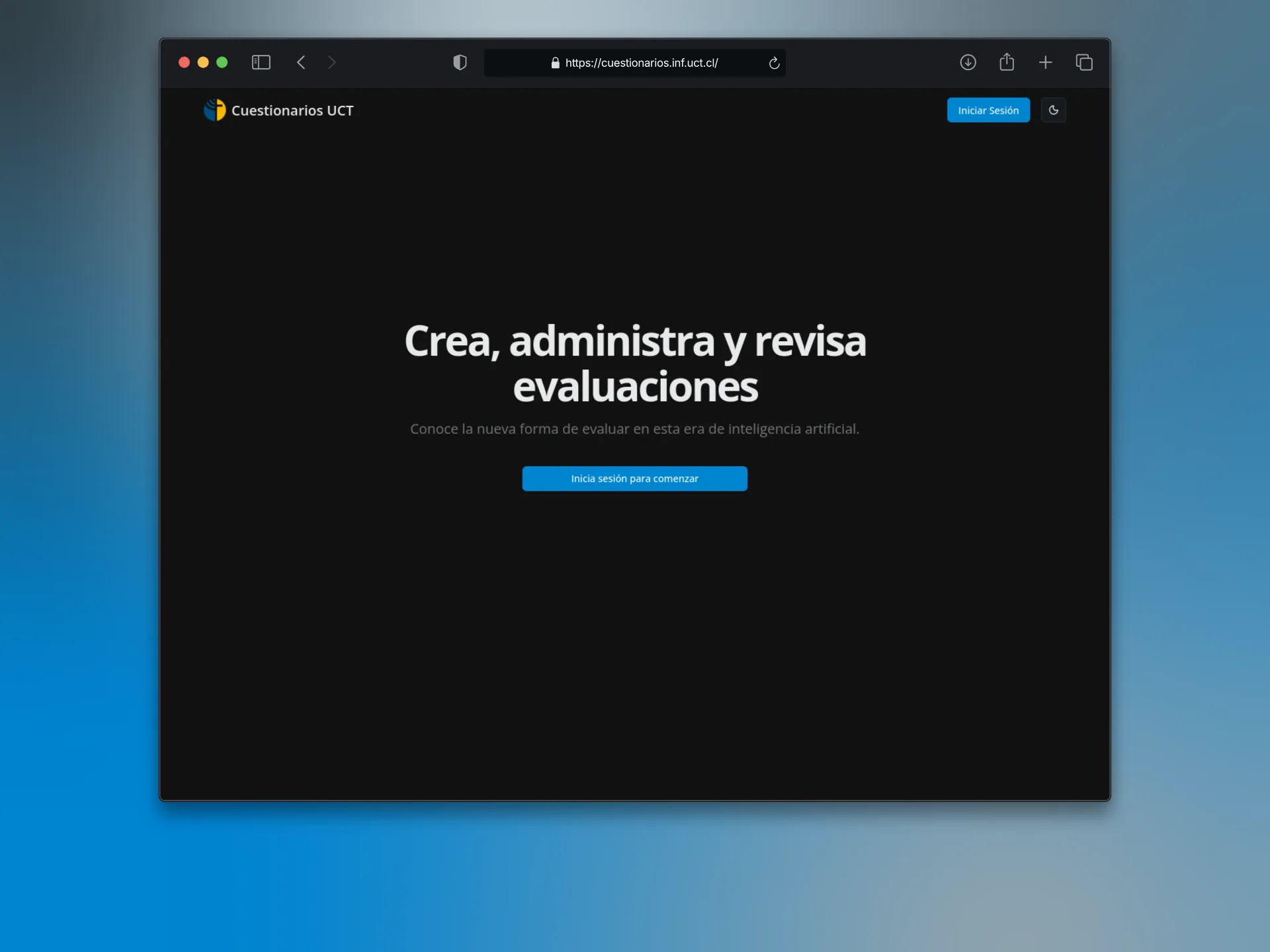 Demo Plataforma de Cuestionarios
